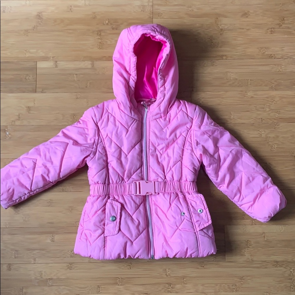 Pink Puffer Jacket